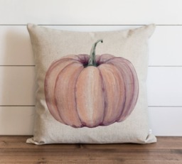 Pumpkin {style 3} 20 X Pillow Cover // Cinderella Fall Autumn Thanksgiving Throw Gift For Her Accent - thumbnail 1