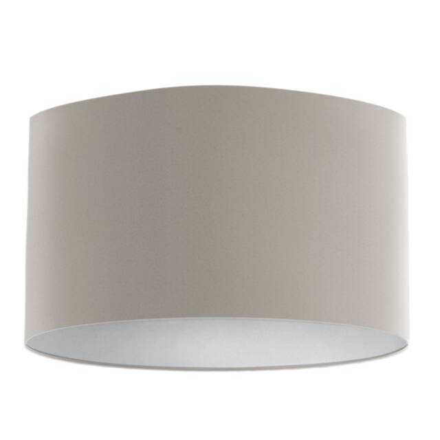 Velvet Lampshade - Dove With White Lining, Handmade Lampshades, Table Lamp Shade, Grey - image 1