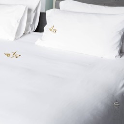Wedding & Weddings Anniversary Gold Personalized Double Flat Bed Sheets