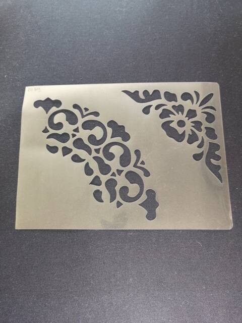 Border Stencil, Flexible, Reusable, 125Micron, Wall Decor, Home Decor, Furniture Painting, Card Making, Craft Stencil From Bitofeverythingbyb