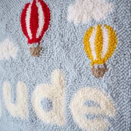 Custom Nursery Wall Hanging With Hot Air Balloons - thumbnail 3