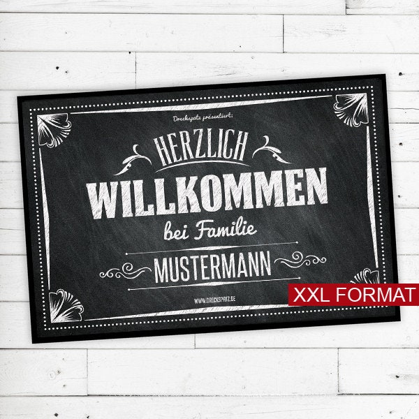 "xxl Doormat ""Vintage" - image 1