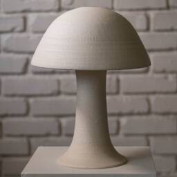 Dome #2 Lamp - Artist Made Handmade Ceramic Mushroom Style - thumbnail 3