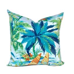 Tommy Bahama Pillow Cover, Decorative Throw Pillow, Outdoor Pillow, Tropical Beach Nautical Accent - thumbnail 3