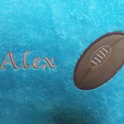 Personalized Towel, Embroidered Bath Handmade Gift Idea, Dance Slipper, Christmas Gift, Towel Toilet - thumbnail 3