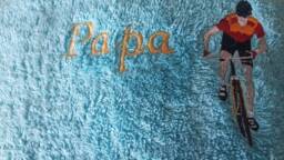Personalized Towel, Embroidered Bath Handmade Gift Idea, Dance Slipper, Christmas Gift, Towel Toilet - thumbnail 1