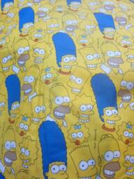 Simpsons Bean Bag Cover, Homer, Bart, Marge, Maggie, Lisa, Simpson, Donut, Doughnut, Blue Hair, D'oh, Yellow, Etsy Kids, Gifts Under 100