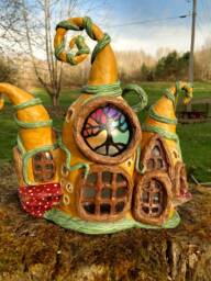 Lighted Fairy House - thumbnail 1