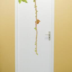 "Wall Sticker ""Liane Tarsius With Or Without Measuring Stick" - thumbnail 4