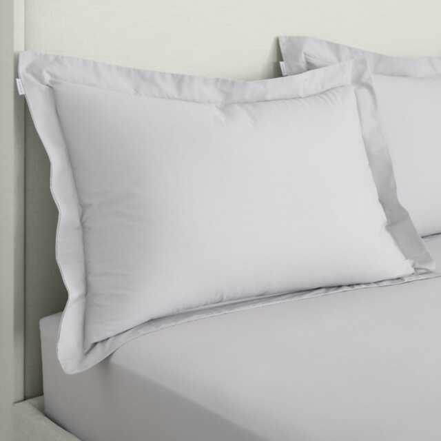 Personalised Grey Cotton 200Tc Oxford Pillowcase - image 1