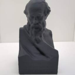 Socrates Bust - Ornament Figure Paintable Art Model Figurine Mythical Fantasy Sci-Fi Perfect Unique Geek Gift Him Her 3D - thumbnail 3