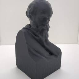 Socrates Bust - Ornament Figure Paintable Art Model Figurine Mythical Fantasy Sci-Fi Perfect Unique Geek Gift Him Her 3D - thumbnail 4