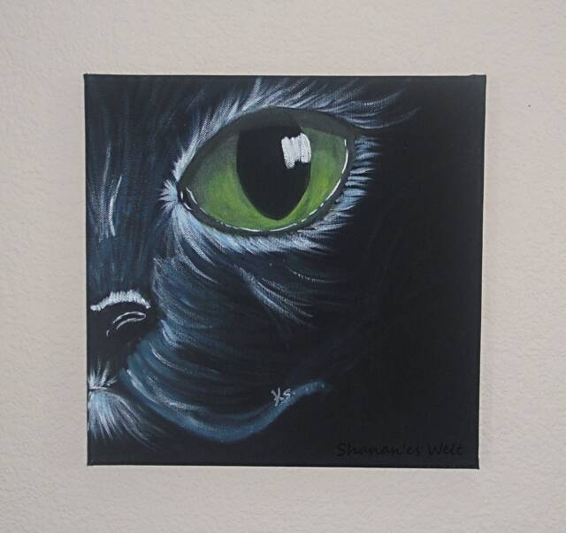 Children's Picture Cat... Nursery... Acrylic Painting... Murals... My Kind... Wall Design... Decoration... Mural... Gifts