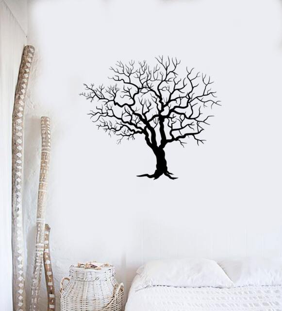 Wall Vinyl Decal Tree Nature Landscape Decor Minimalism Modern Focal Point For Your Living Room - #1049Di - image 1