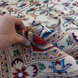 Handmade Large Afghan Wool Rug Traditional Chob Rang Carpet - 16.8x9.7 Ft - thumbnail 4