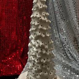 Handmade Ceramic Bisque Christmas Tree Diy Xmas Sculpture - 16 Inch - thumbnail 2