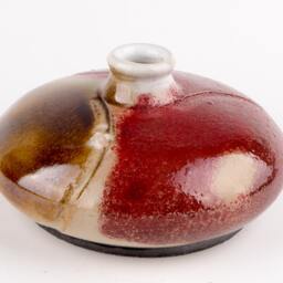 Multicolore Vase 2, Hand Thrown Stoneware Ceramics - Unica Fired in Reduction With Self Developed Glazes & Oxides [Id3431789] - thumbnail 2