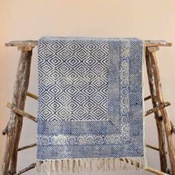 3x5Ft Indian Rugs Cotton Rug, Woven Area For Sale, Decor Rustic Rugs, Decorative Bohemian Indian - thumbnail 4