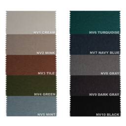 Blackout Curtain Panels Linen Look Modern Drapes, Custom Size, Noise Reducing - thumbnail 2