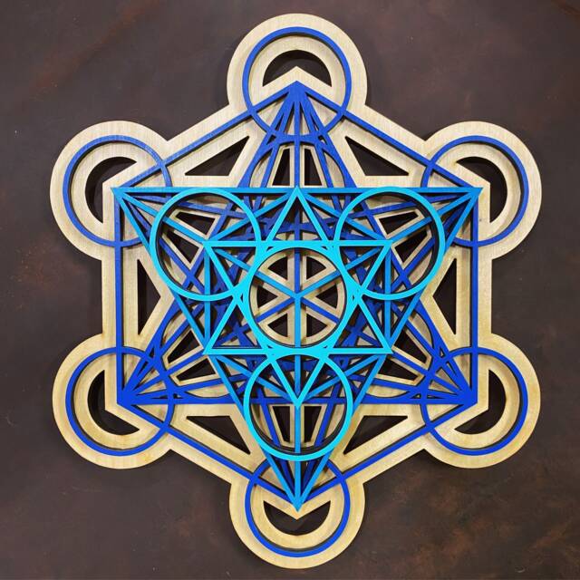 Metatron's Cube Wall Art 12 - image 1