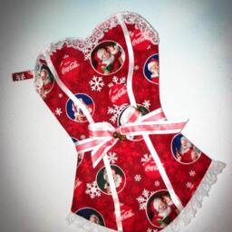 Coca Cola Corset Christmas Stocking - thumbnail 4