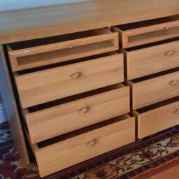 Vintage Modern French Eight Drawer Chest Of Drawers By Gautier - thumbnail 3