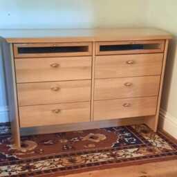 Vintage Modern French Eight Drawer Chest Of Drawers By Gautier - thumbnail 2
