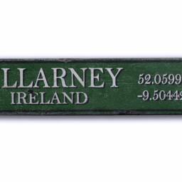 Custom Ireland Sign, Gift, Wall Decor, Irish Gift-Rustic Hand Made Distressed Wooden Signs - thumbnail 2