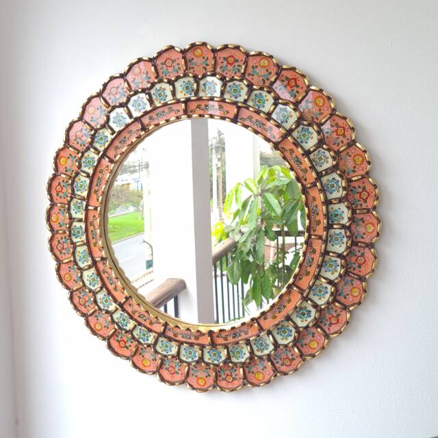 "Peruvian Mirrors ""Harmonious Melon 60cm" - image 1