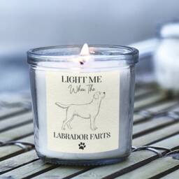 Labrador Gifts, Funny Gift For Dog Owners, Farts Candle, Scented Jar Candles, Mum, Dad, Mothers Day, Novelty, Present - thumbnail 2