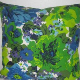 "Floral Pattern Decorative Pillow Cover-18""x18" - thumbnail 2