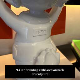 Pop Art Resin Duck Sculpture Alec Monopoly Inspired, Luxury Home Decor - thumbnail 4