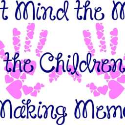 Handprint Wall Art, Making Memories Decal, Playroom Design, Heart Decor, Childhood Mess Sign, Teacher Gift, Saying - thumbnail 3