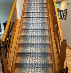 Extra Large Runner Hand Block Print Carpet Cotton Bohemian Rug Yellow Area Living Room Stair 2x35 3x48 4x50 Ft - thumbnail 1