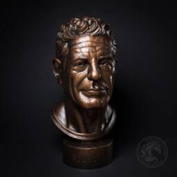 Anthony Bourdain Bust - 12 Scale - thumbnail 2