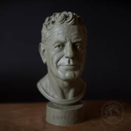 Anthony Bourdain Bust - 12 Scale - thumbnail 4