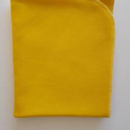 Yellow Organic Swaddle Blanket & Newborn Hat. Set. Gender Neutral Take Baby Shower Gift. Photo Prop - thumbnail 2