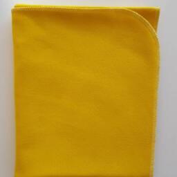Yellow Organic Swaddle Blanket & Newborn Hat. Set. Gender Neutral Take Baby Shower Gift. Photo Prop - thumbnail 3