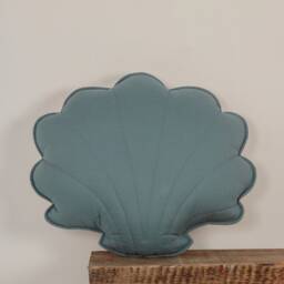 "Linen Shell Pillow ""Eye Of The Sea" - thumbnail 2