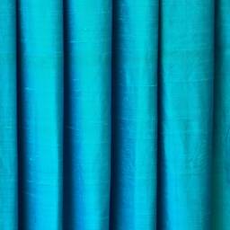 Ocean Blue Silk Dupioni Curtain Panels - Rod Pocket, Grommet, Box Pleat, Three Pinch Tab Top & Plain Ring Top - thumbnail 3
