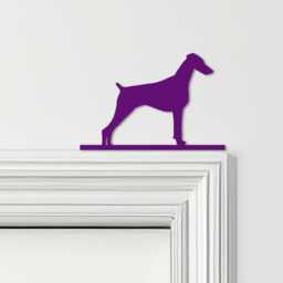 Door Topper Doberman Dog Design Various Colours Top Of Decorative Sign - Novelty Wall Decor, Frame Art, Art - thumbnail 4