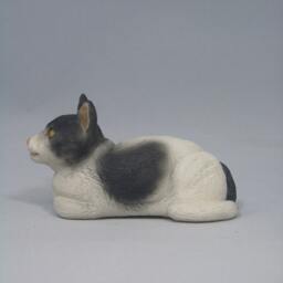 Crouching Cat No. 2(Cat Figurine - thumbnail 3