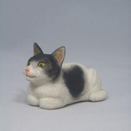 Crouching Cat No. 2(Cat Figurine - thumbnail 2