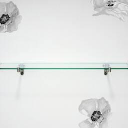 Cloudy Grey Poppy Wall Decals, Hand-Painted Decals For Walls, Tiles & Furniture, Floral Tattoo Furniture Decal By Easysweethome - thumbnail 2