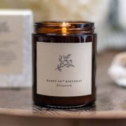 Personalised 50Th Birthday Candle - Thoughtful, Unique, Gift For Her - thumbnail 1