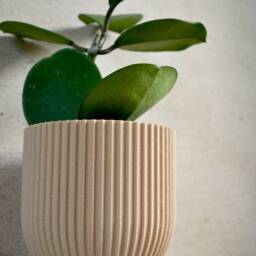"Wood Indoor Planter ""Bowl" - thumbnail 2