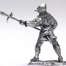 Tin 54mm Teutonic Knight 14Th Century 132 Metal - thumbnail 2