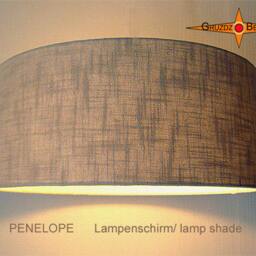 Natural-Colored Lampshade Linen Penelope ??50 cm Country Style - thumbnail 2