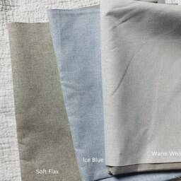 Pair Of 100% Blackout Curtains in Linen Flax Texture, Thermal Insulated Custom Curtains, Energy Efficient, Uv Block Blackout Draperies - thumbnail 3