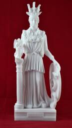 Athena Minerva Pallas White Greek Statue Figure New 28 cm 11 Inch - thumbnail 1
